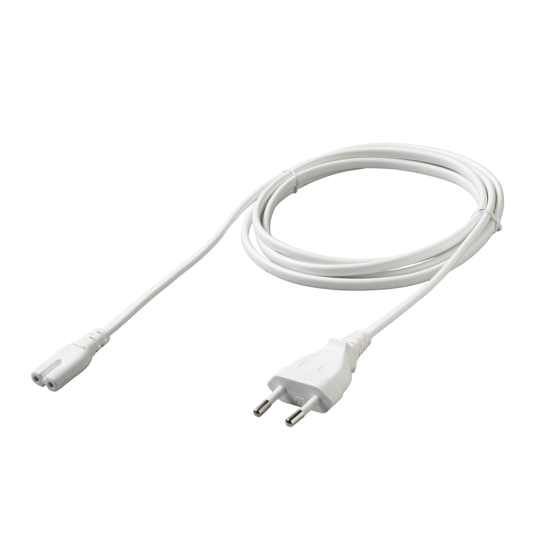 Sunny C7 Europe (2PIN power cord) 1.8m apple white
