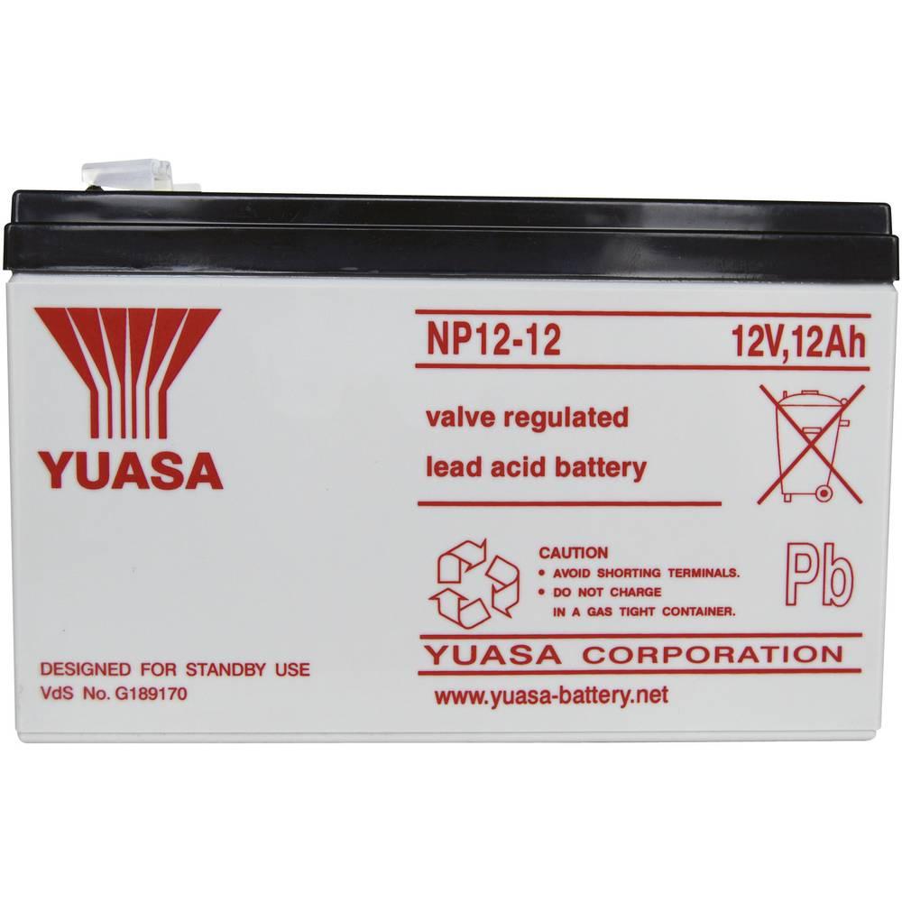 NP12-12, YUASA Lead-Acid Battery 12V 12Ah x x 97,5mm