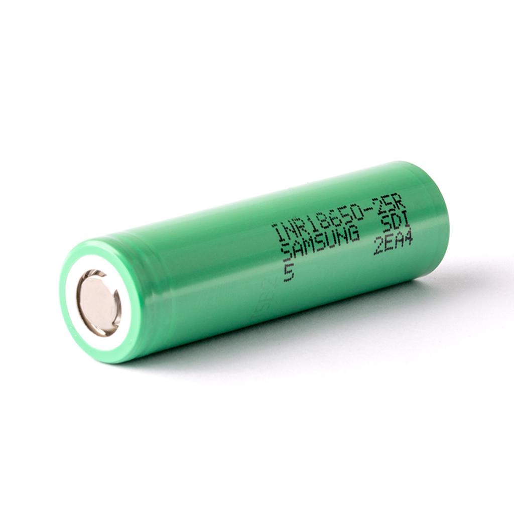 INR 18650-25R, SAMSUNG Rech. Battery Li-Ion 3,6V 2500mAh D18,3x65mm