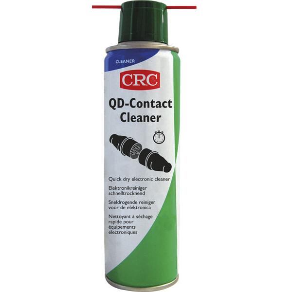 QD Contact Cleaner 250ml, CRC Quick drying for light contaminants