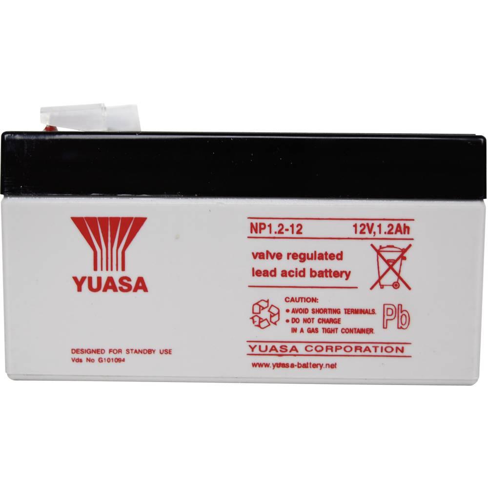 NP1.2-12, YUASA Lead-Acid Battery 12V 1,2Ah 97x48x54,5mm